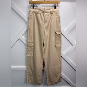 Aritzia TNA Cargo Pants In Flax Beige Size Small